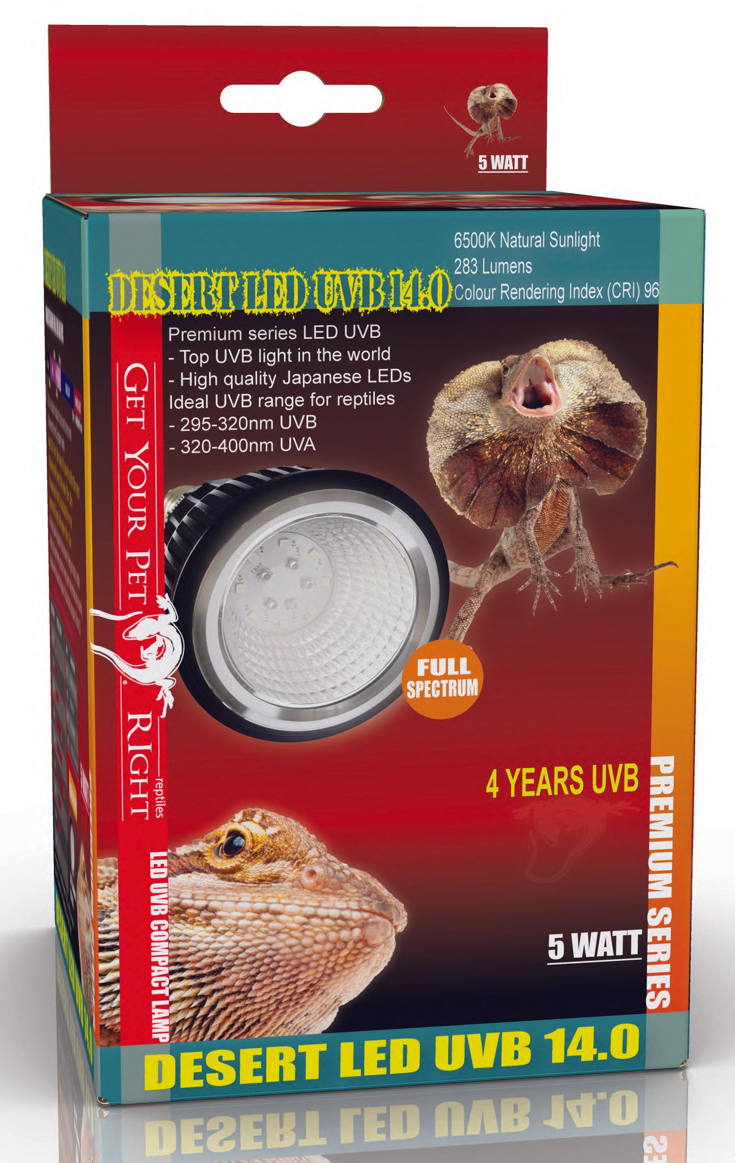 GYPR Compact LED UVB Globe