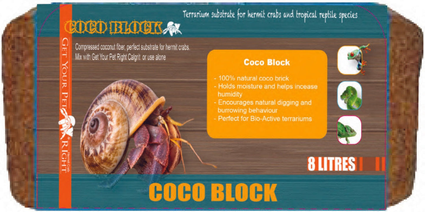 Coco peat block