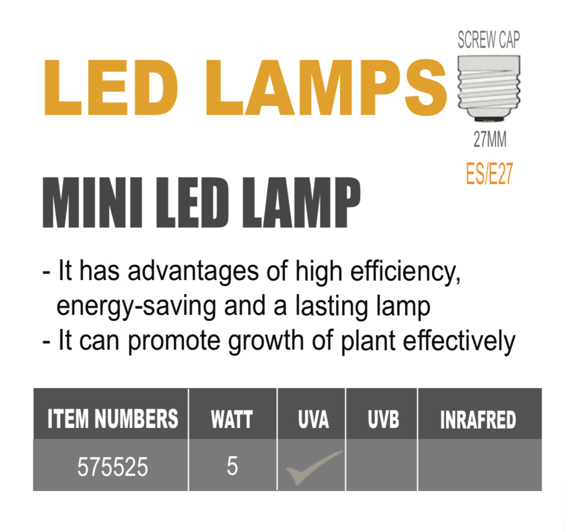 GYPR 5W mini LED lamp