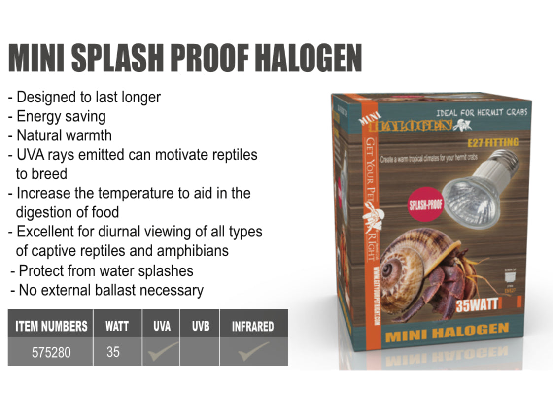 GYPR Mini 35W Splash proof Halogen