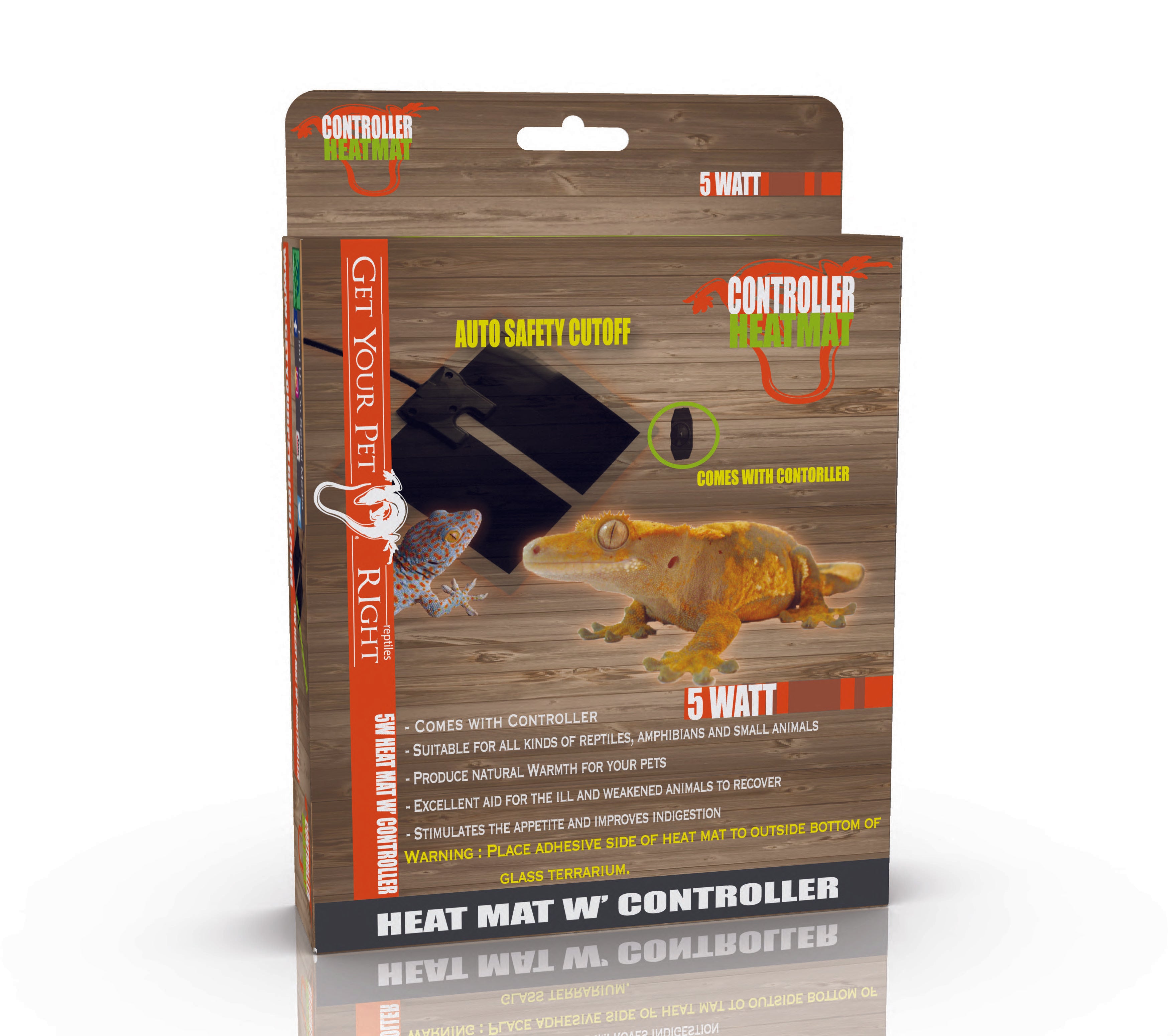 GYPR heat mat with controller – The Modern Herp Co