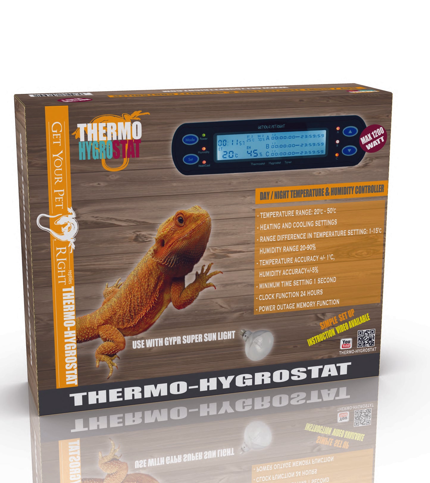 Programmable thermo-hygrostat - T.Hygros